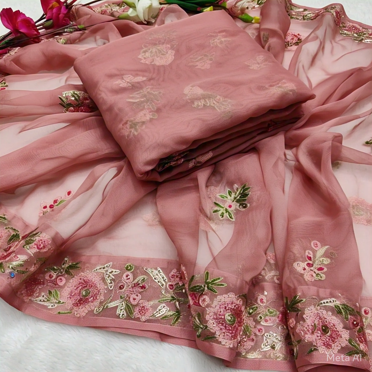 Chiffon Saree