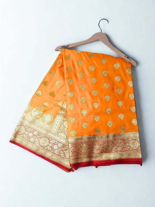 Orange Saree