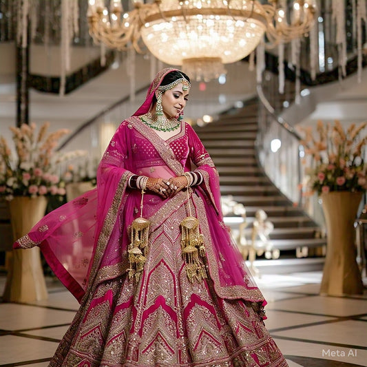 Bridal lehenga
